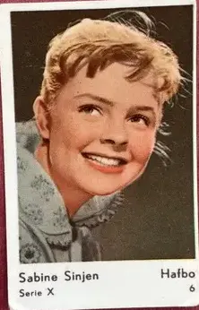 Sabine Sinjen — 1961 Serie X #6