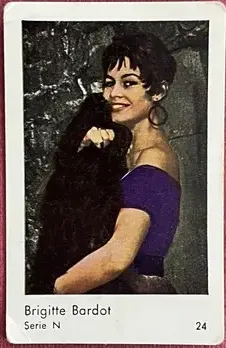 Brigitte Bardot — 1962 Serie N #24