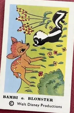Bambi — 1963-73 Disneybilder unnumbered