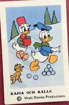 Kajsa — 1963-73 Disneybilder unnumbered