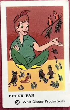 Peter Pan — 1963-73 Disneybilder unnumbered