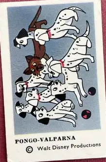 Pongo-Valparna — 1963-73 Disneybilder unnumbered