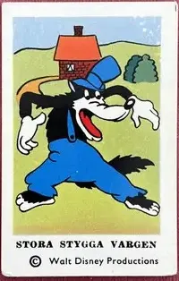 Stora Stygga Vargen — 1963-73 Disneybilder unnumbered