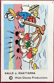 Kalle o. Knattarna — 1963-73 Disneybilder unnumbered