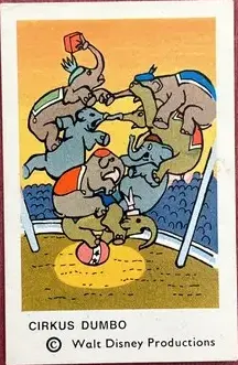 Cirkus Dumbo — 1963-73 Disneybilder unnumbered