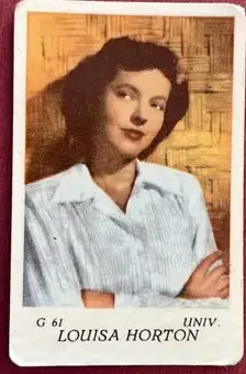 Louisa Horton — 1956 Lilla G #61