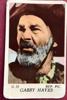 Gabby Hayes — 1956 Lilla G #25