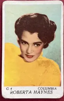 Roberta Haynes — 1956 Lilla G #4