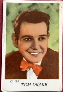 Tom Drake — 1956 Lilla G #198