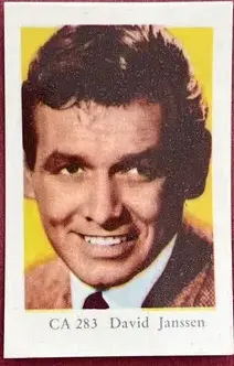 David Janssen — 1962 CA Set #283