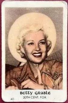 Betty Grable — 1952 Kolorerade bilder #40