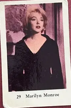 Marilyn Monroe — 1962 Nummer till vänster, nya #29
