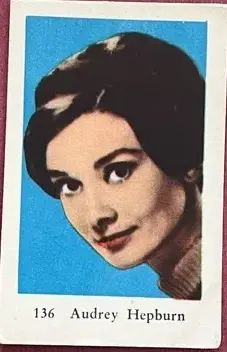 Audrey Hepburn — 1962 Nummer till vänster, nya #136