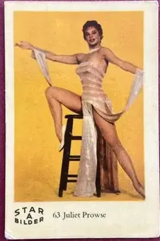 Juliet Prowse — 1962 Star Bilder A #63