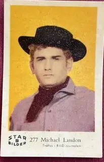 Michael Landon — 1962 Star Bilder B #277