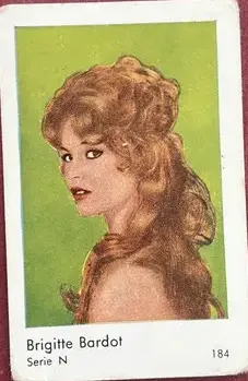 Brigitte Bardot — 1962 Serie N #184