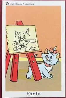 Edgar, Marie, Toulouse — 1963-73 Disneybilder unnumbered