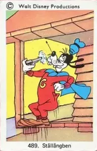 Super Goof — 1973-76 Disney Set Numbered #489