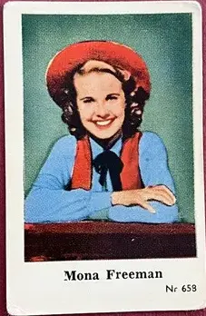 Mona Freeman — 1955 Gamla långa nummerserien #658
