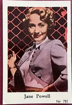 Jane Powell — 1955 Gamla långa nummerserien #781