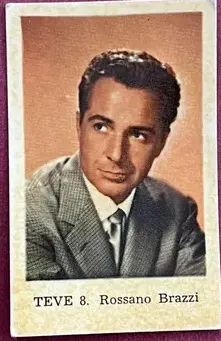 Rossano Brazzi — 1962 TEVE Set #8