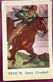 Davy Crockett — 1962 TEVE #75