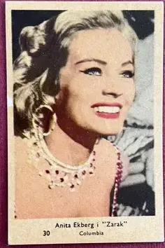 Anita Ekberg — 1958 Short Number Series #30