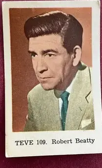 Robert Beatty — 1962 TEVE #109