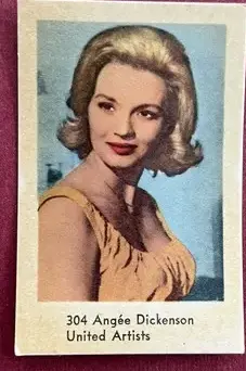 Angie Dickinson — 1963 Numbered Set 4 (301-451) #304