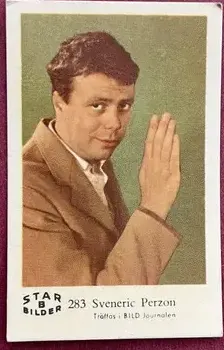 Sveneric Persson — 1962 Star Bilder B #283