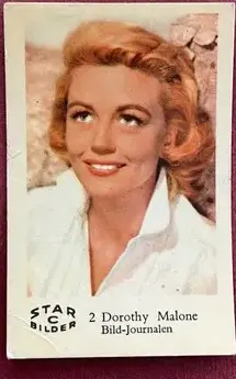 Dorothy Malone — 1962 Star Bilder C #2