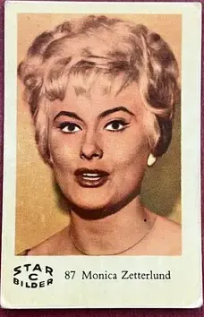 Monica Zetterlund — 1962 Star Bilder C #87
