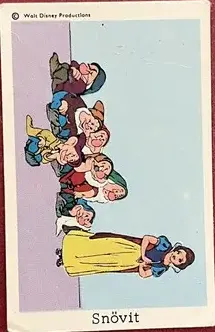 Snövit — 1963-73 Disneybilder unnumbered