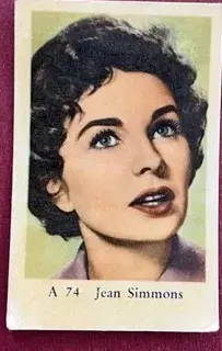 Jean Simmons — 1959 A Set (Serif) #74