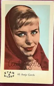 Antje Geerk — 1962 Star Bilder A #85