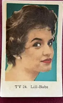 Lill-Babs — 1962 TV Set #24
