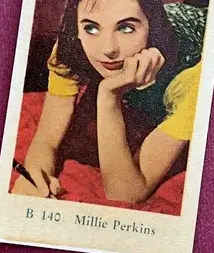 Millie Perkins — 1960 B Set (Blue Text) #140