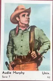 Audie Murphy — 1958 Serie T #42
