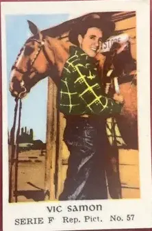 Vic Damone — 1956 Serie F #57