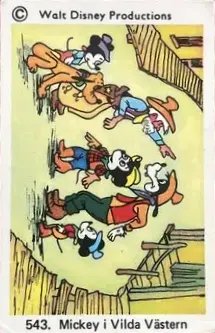 Morty Fieldmouse — 1973-76 Disney Set Numbered #543