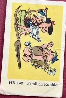 Familjen Rubble — 1965 HB #140