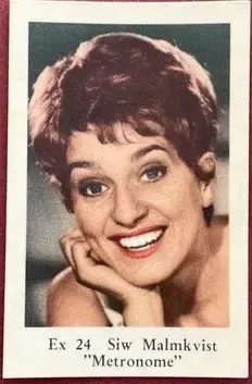 Siw Malmkvist — 1962 Ex Set #24