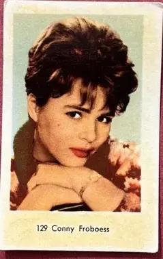 Conny Froboess — 1964 Numbered Set 2 (1-156) #129