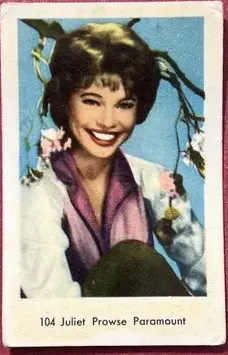 Juliet Prowse — 1964 Numbered Set 2 (1-156) #104