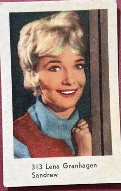 Lena Granhagen — 1963 Mindre nummer till vänster, nya #313