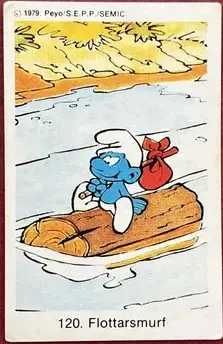 Flottarsmurf — 1979 Smurfarna #120