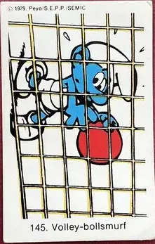 Volley-bollsmurf — 1979 Smurfarna #145