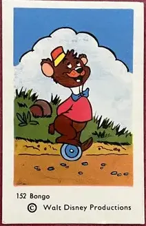 Bongo — 1964 Små nummer till vänster, tjockare papp #152