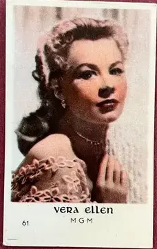 Vera Ellen — 1952 Kolorerade bilder #61