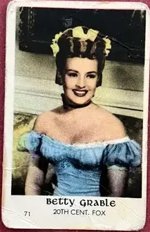 Betty Grable — 1952 Kolorerade bilder #71